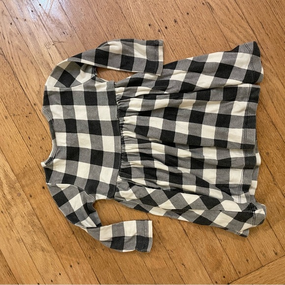 Hanna Andersson Colorful Patterned Dress and Black Checkered Dress Set - Picture 7 of 7